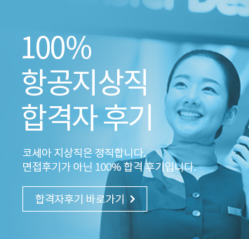 100% 항공지상직 합격자 후기